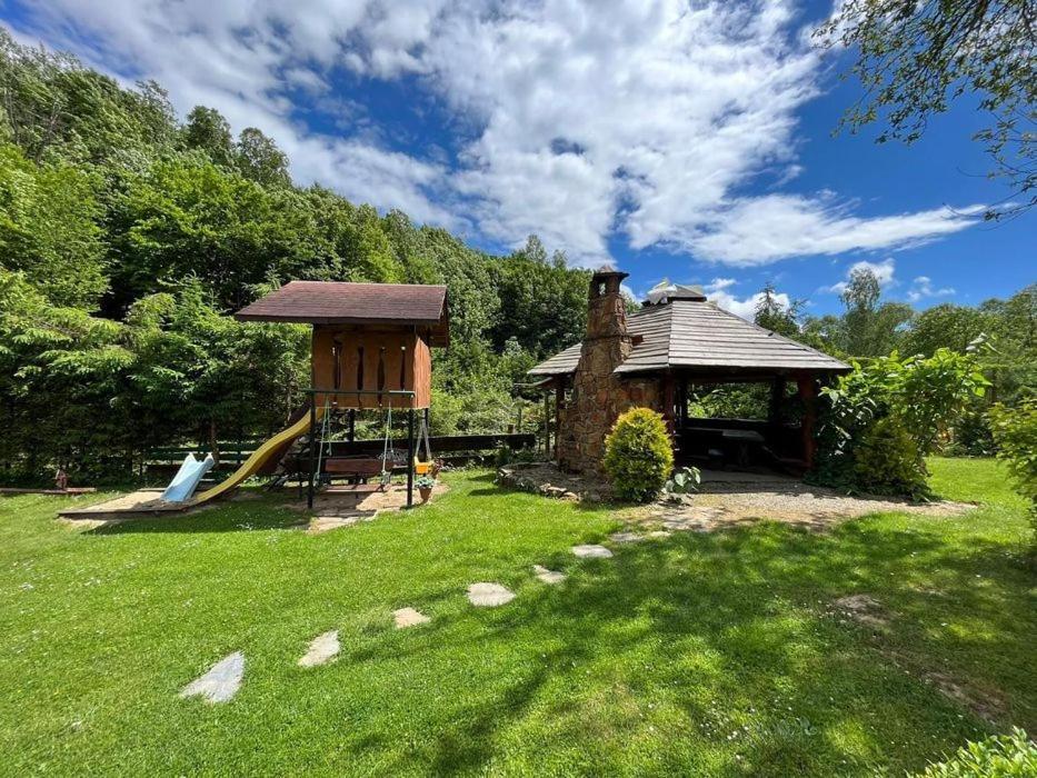 Domki Pod Skalka Baligrod Bagian luar foto