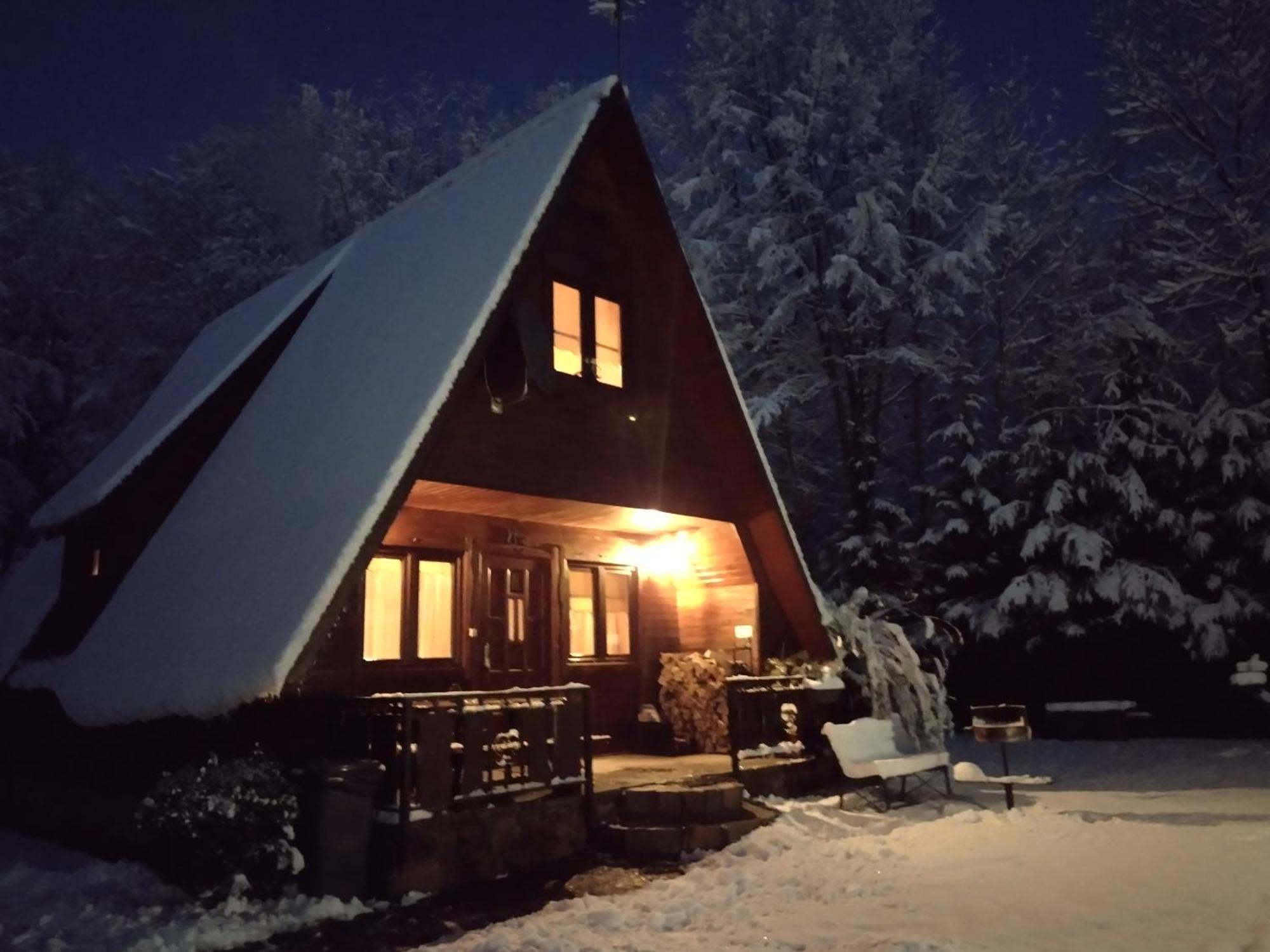 Domki Pod Skalka Baligrod Bagian luar foto