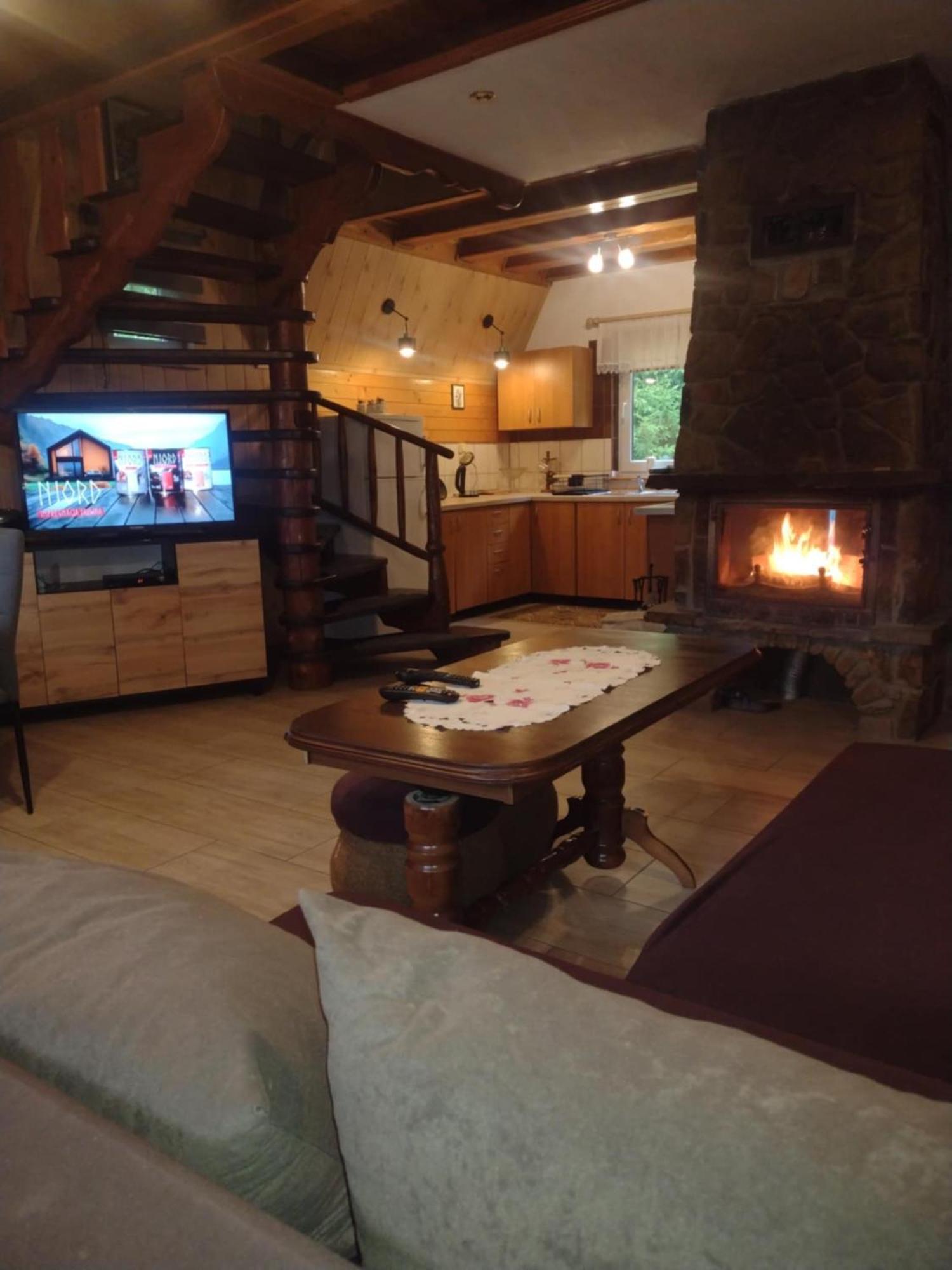 Domki Pod Skalka Baligrod Bagian luar foto